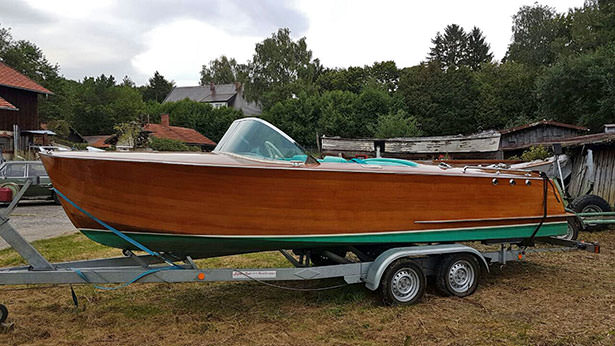 Original Simmerding Motorboot Bj. 1965