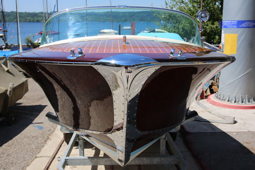 nachher Motorboot Restaurierung San Marco California