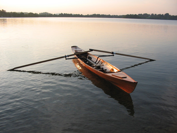 Simmerding Holzruderboot "Trainer"