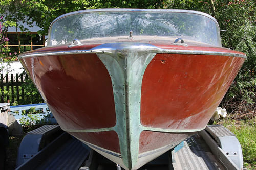 Motorboot Restaurierung San Marco California
