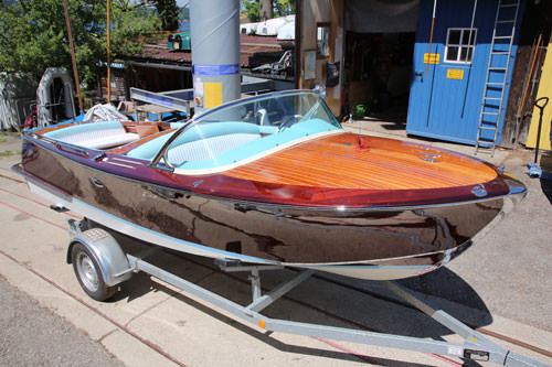 Motorboot Restaurierung San Marco California (Motorboot)