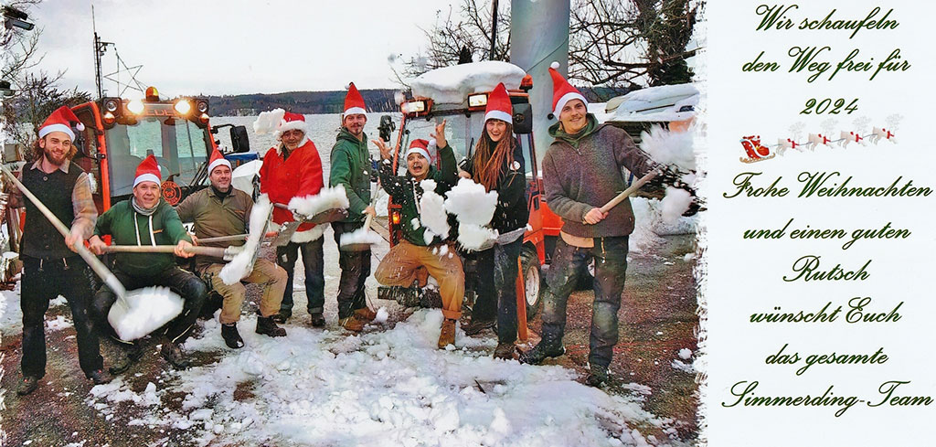 Simmerding Weihnachtskarte 2023