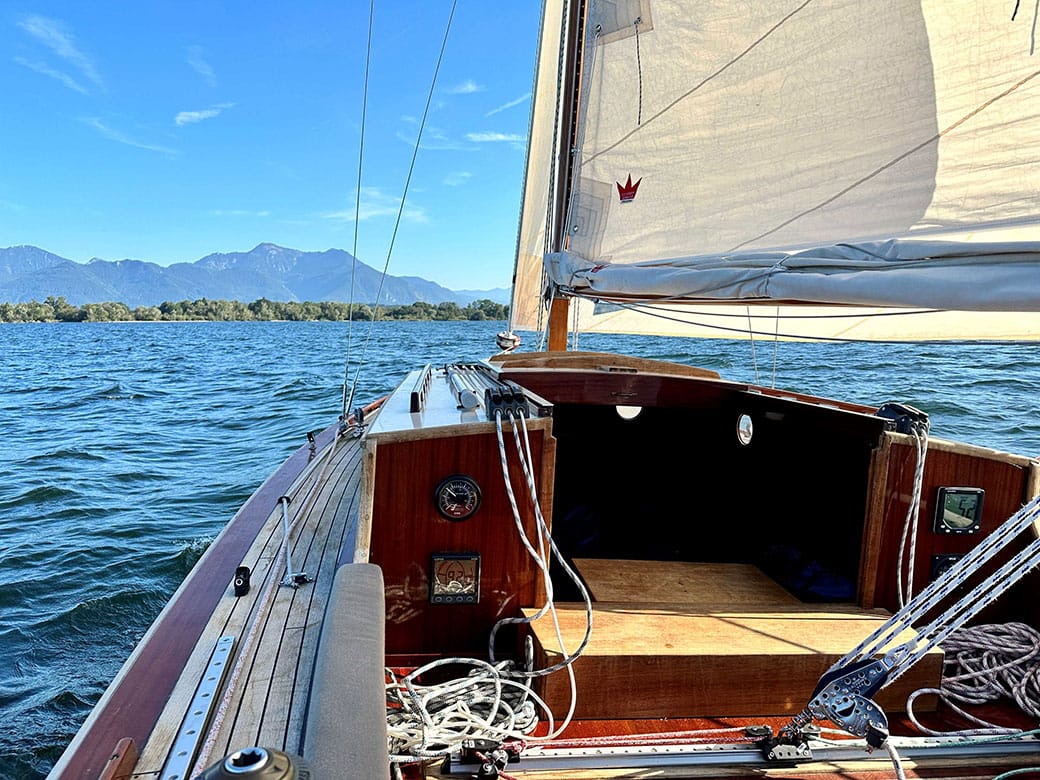 Tourenkreuzer mit Liegeplatz am Chiemsee zu verkaufen