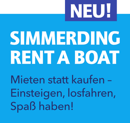Simmerding Rent a Boat – Mieten statt kaufen – Einsteigen, losfahren, Spaß haben!